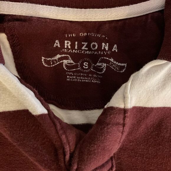 Arizona Jeans Long Sleeve Polo Style Top - Picture 3 of 3